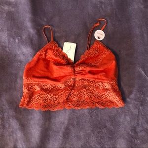 Forever 21- Orange Lace Bralette